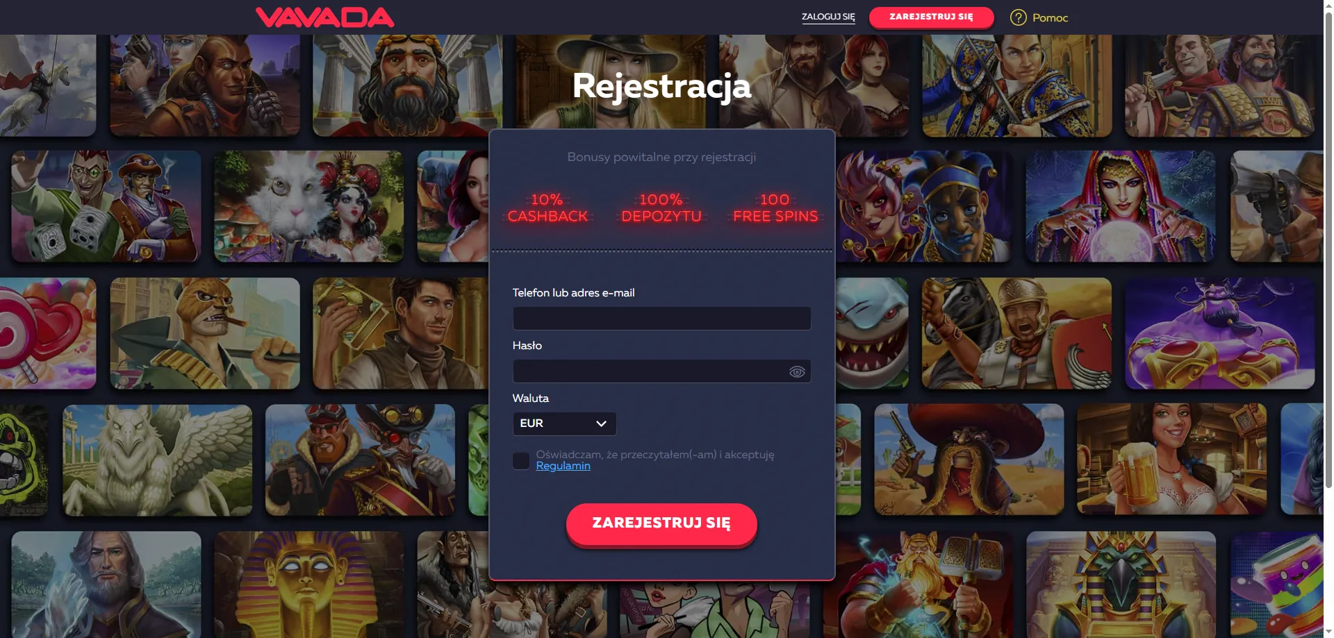 Rejestracja w Vavada Casino &mdash; szybki proces dla graczy z Polski