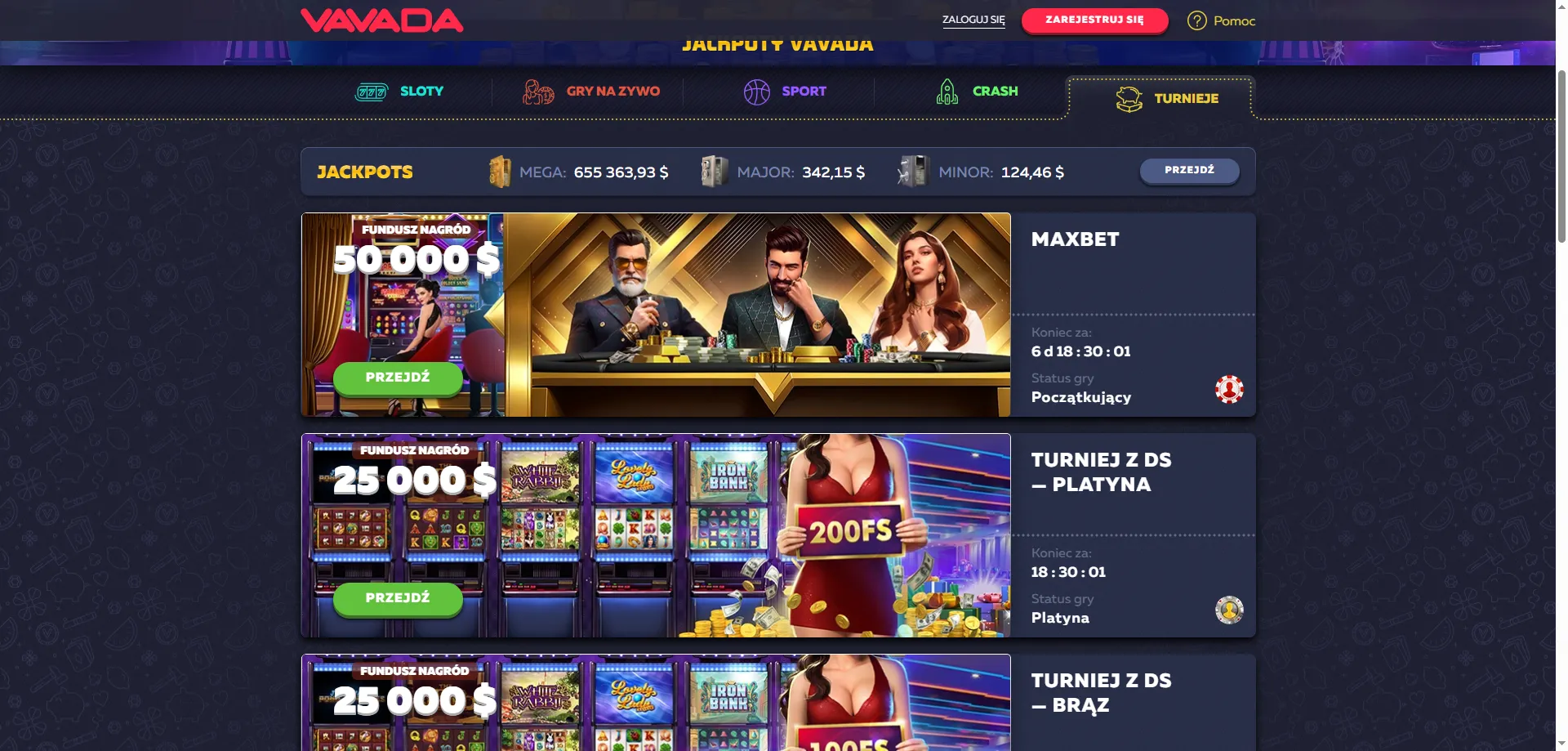 Bonusy Vavada Casino 2026 &mdash; powitalne spiny i cashback